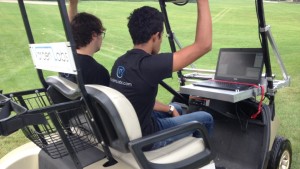 self-driving golf cart