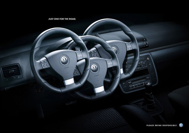 anti-drunk driving ad from Volkswagen