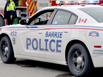 Barrie police cruiser