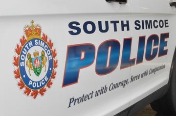 South Simcoe police car door