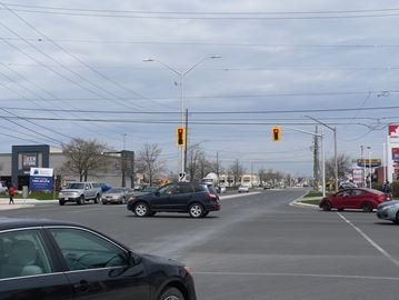 Queenston and Centennial Parkway intersection By Kevin Werner, HCN Hamilton public works committee approved five more locations for red-light cameras. Stoney Creek councillor Doug Conley said Centennial Parkway should be considered as a site.