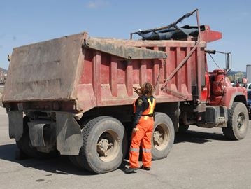 Burlington Post file photo of a dump truck