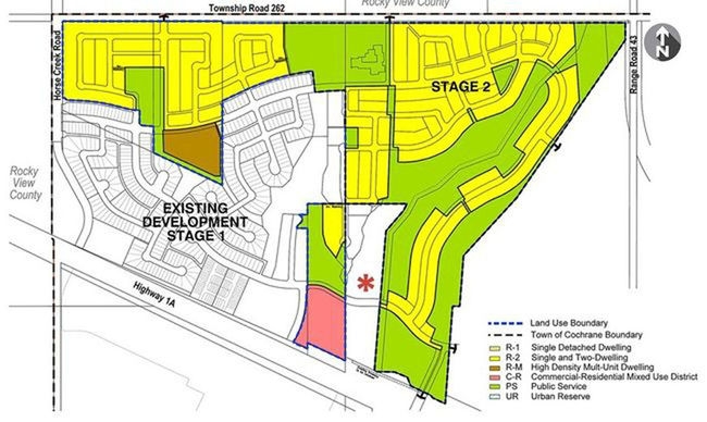 Heritage Hills development plan diagram