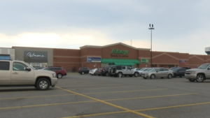 Picture of the Sobey's parking lot