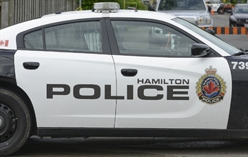 Hamilton police vehicle